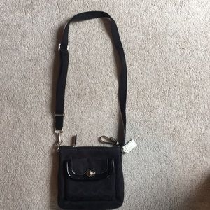 Black crossbody bag